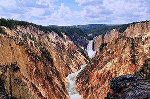300Px Grand Canyon Of Yellowstone And Yellowstone Fall Nn Edit1