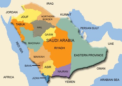 Saudi Map